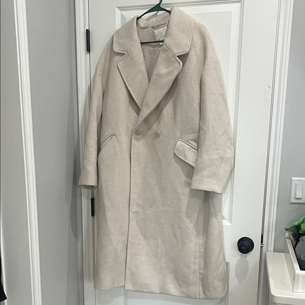 Classic Cream Women's Overcoat